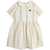 Mini Rodini Offwhite Stripe Y/D Woven Dress