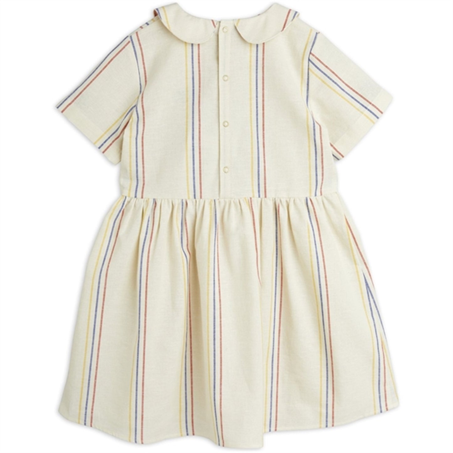 Mini Rodini Offwhite Stripe Y/D Woven Dress