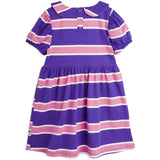 Mini Rodini Purple Stripe Dress 3
