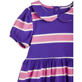 Mini Rodini Purple Stripe Dress 4