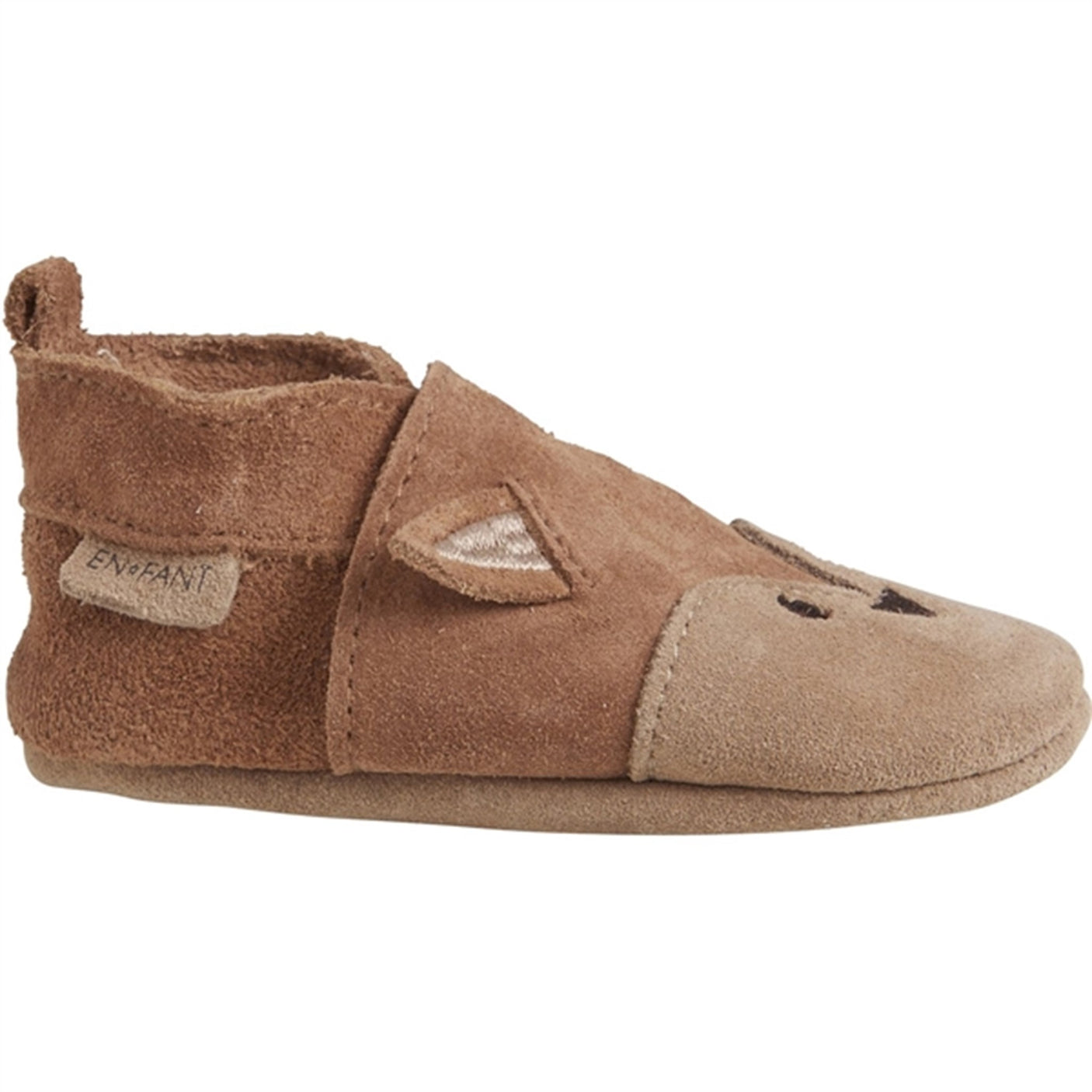 En Fant Slippers Animal Suede Lion