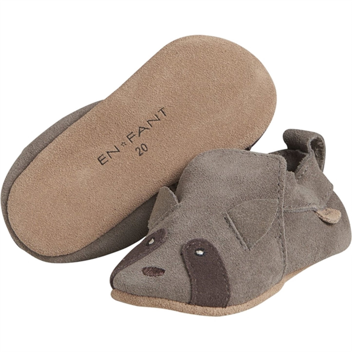En Fant Slippers Ruskind Chocolate Chip