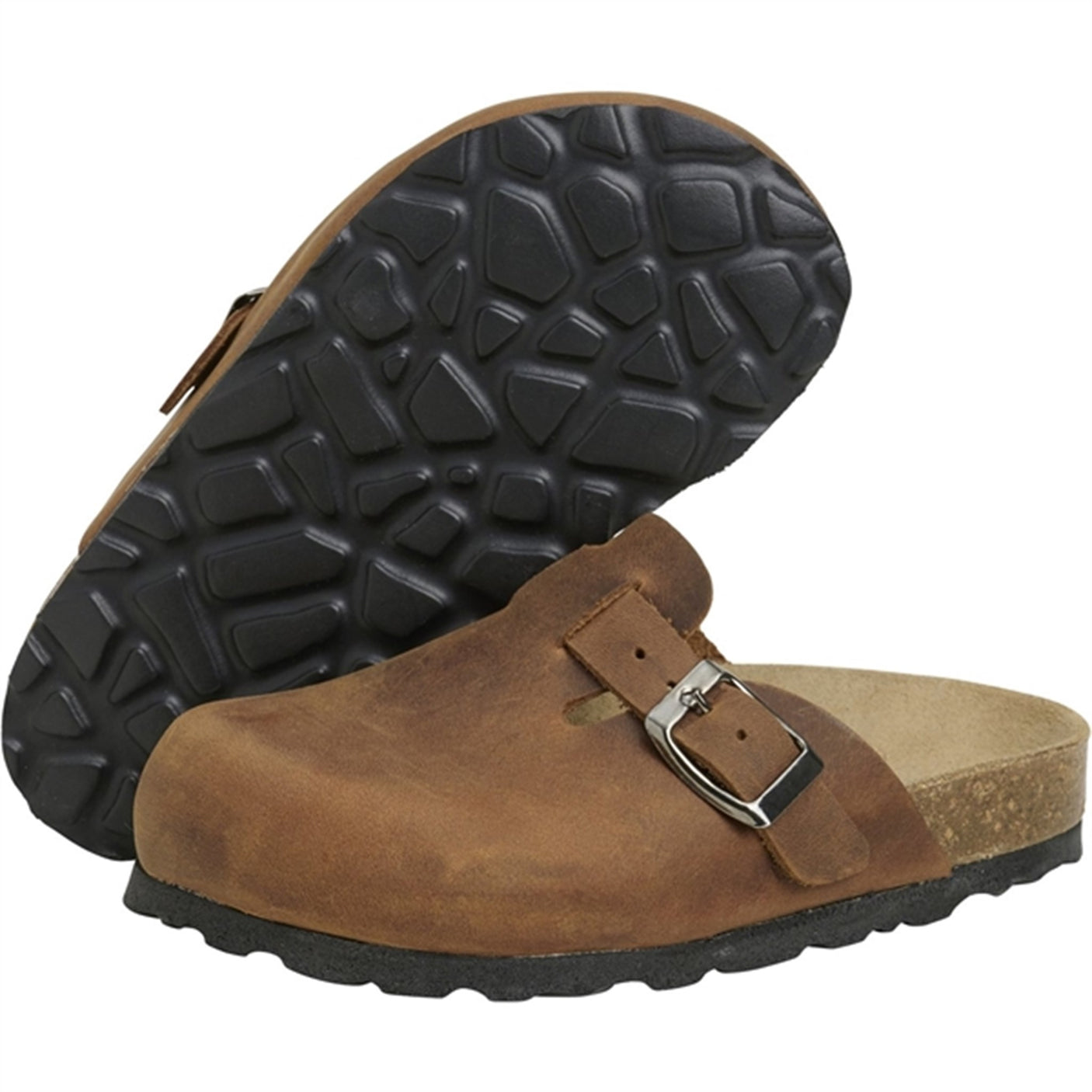 En Fant Slippers Nubuck Leather Acorn