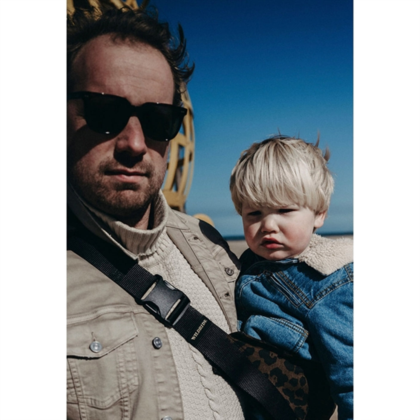 Wildride The Toddler Swing Carrier Brown Leopard