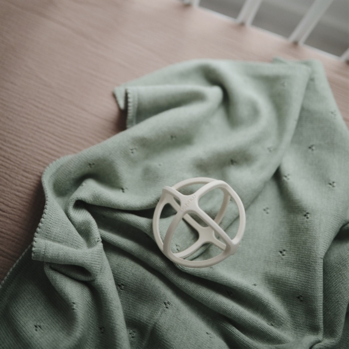 Mushie Teether Ball Shifting Sand