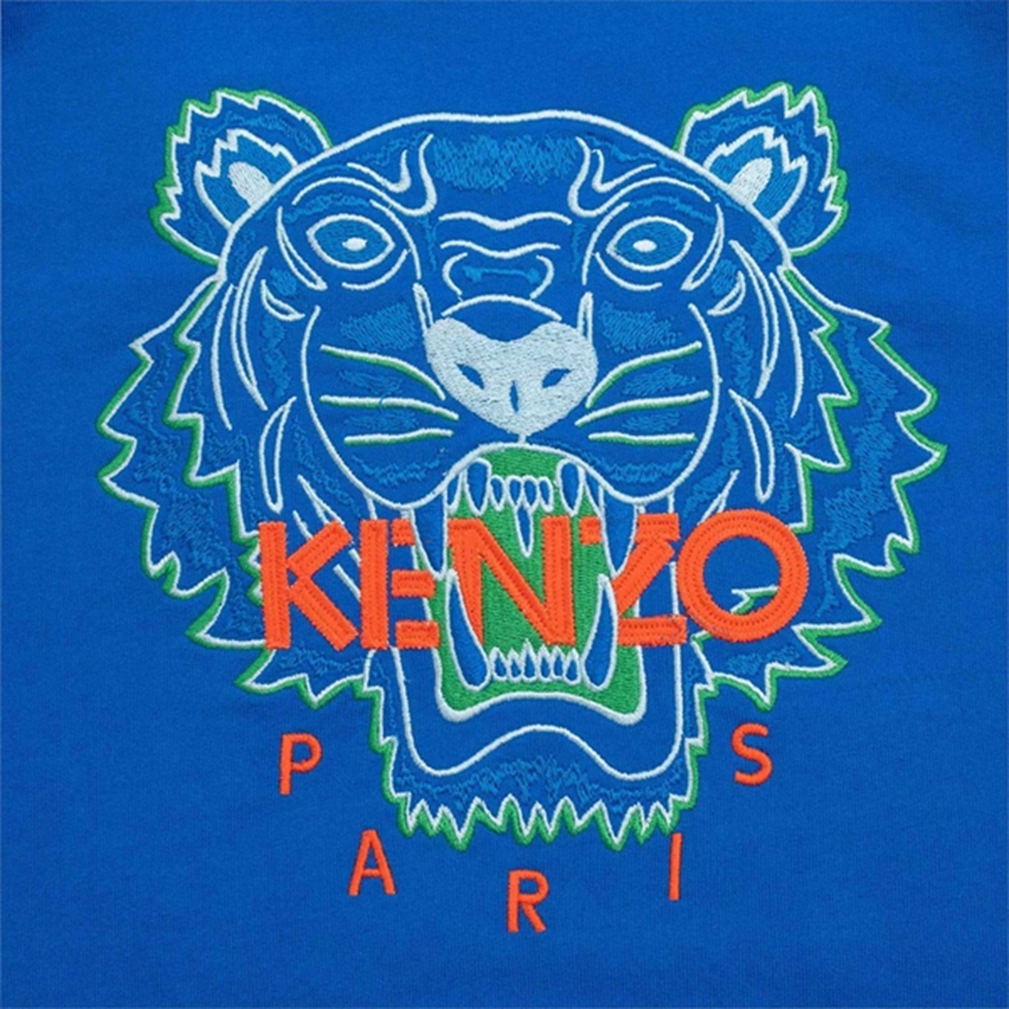 Kenzo Tiger Sweatshirt Electric Blue 2