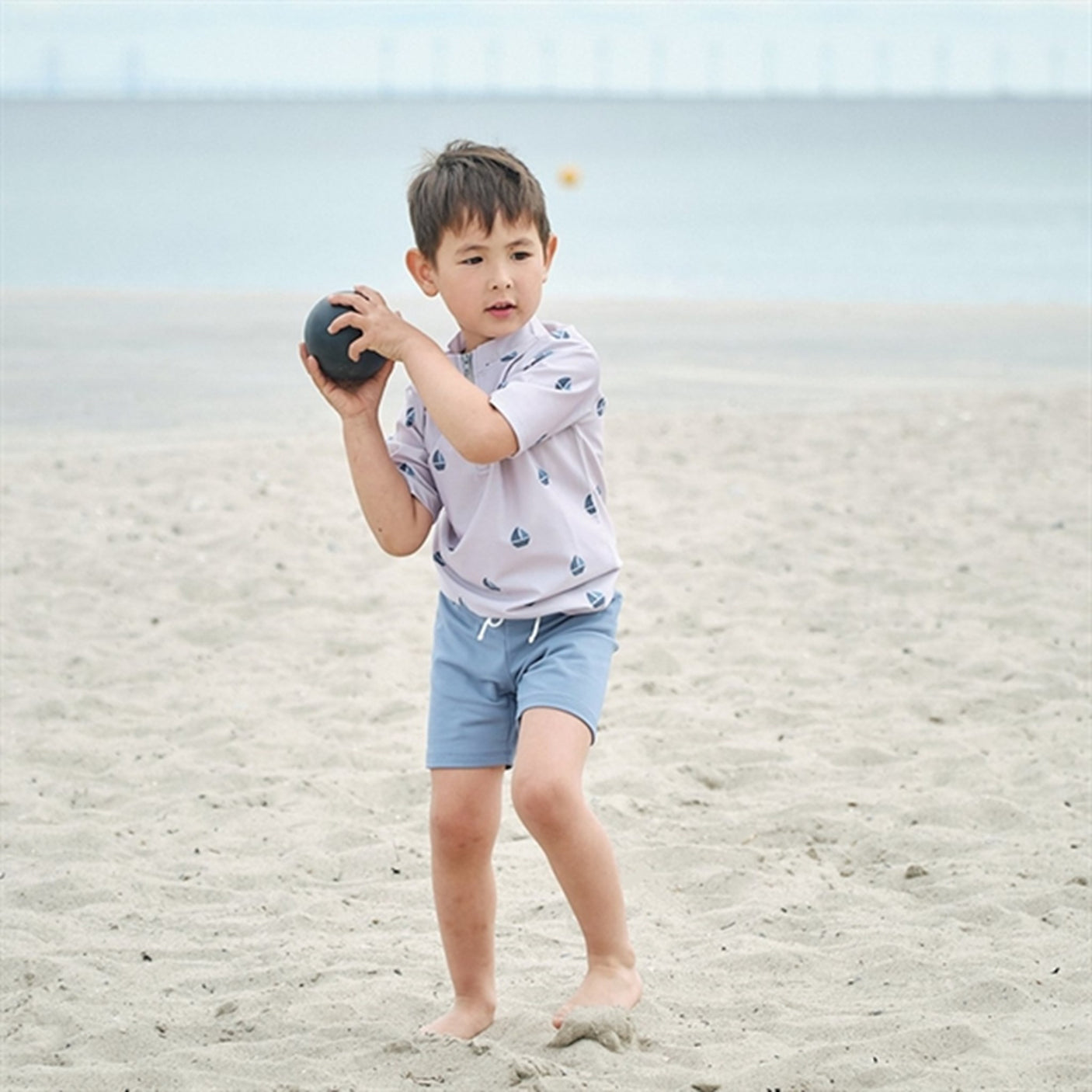 Petit Crabe Sand Boat Max Swim Shirt