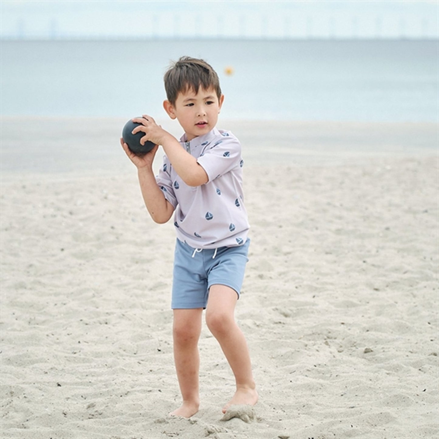 Petit Crabe Sand Boat Max Swim Shirt