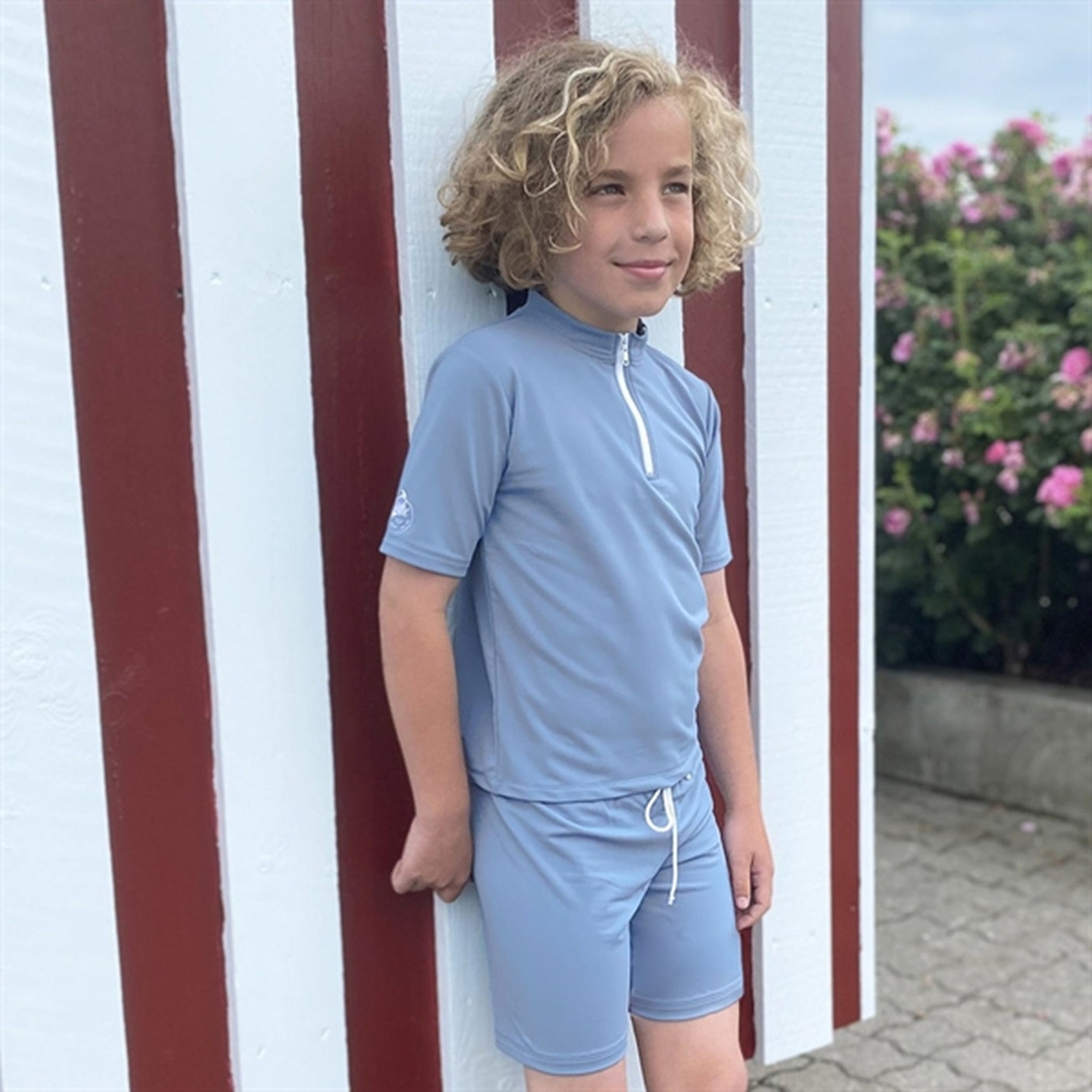 Petit Crabe Petrol Max Swim Shirt