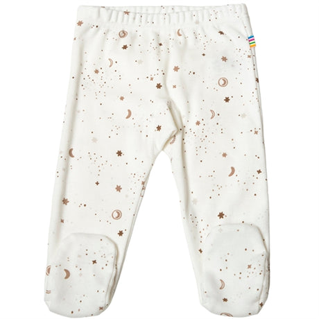 Joha White AOP Leggings w. Foot