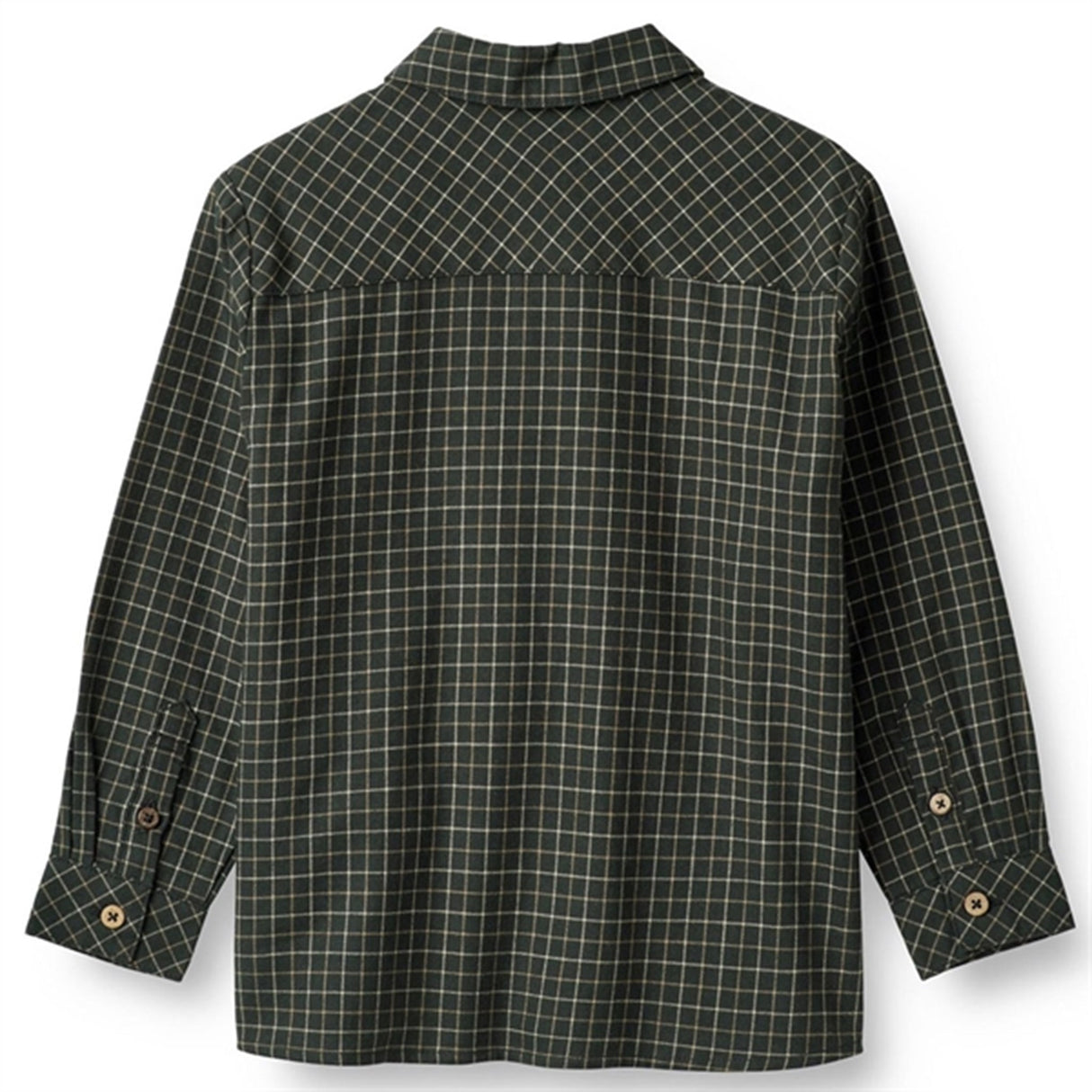 Wheat Black Coal Check Shirt Oscar