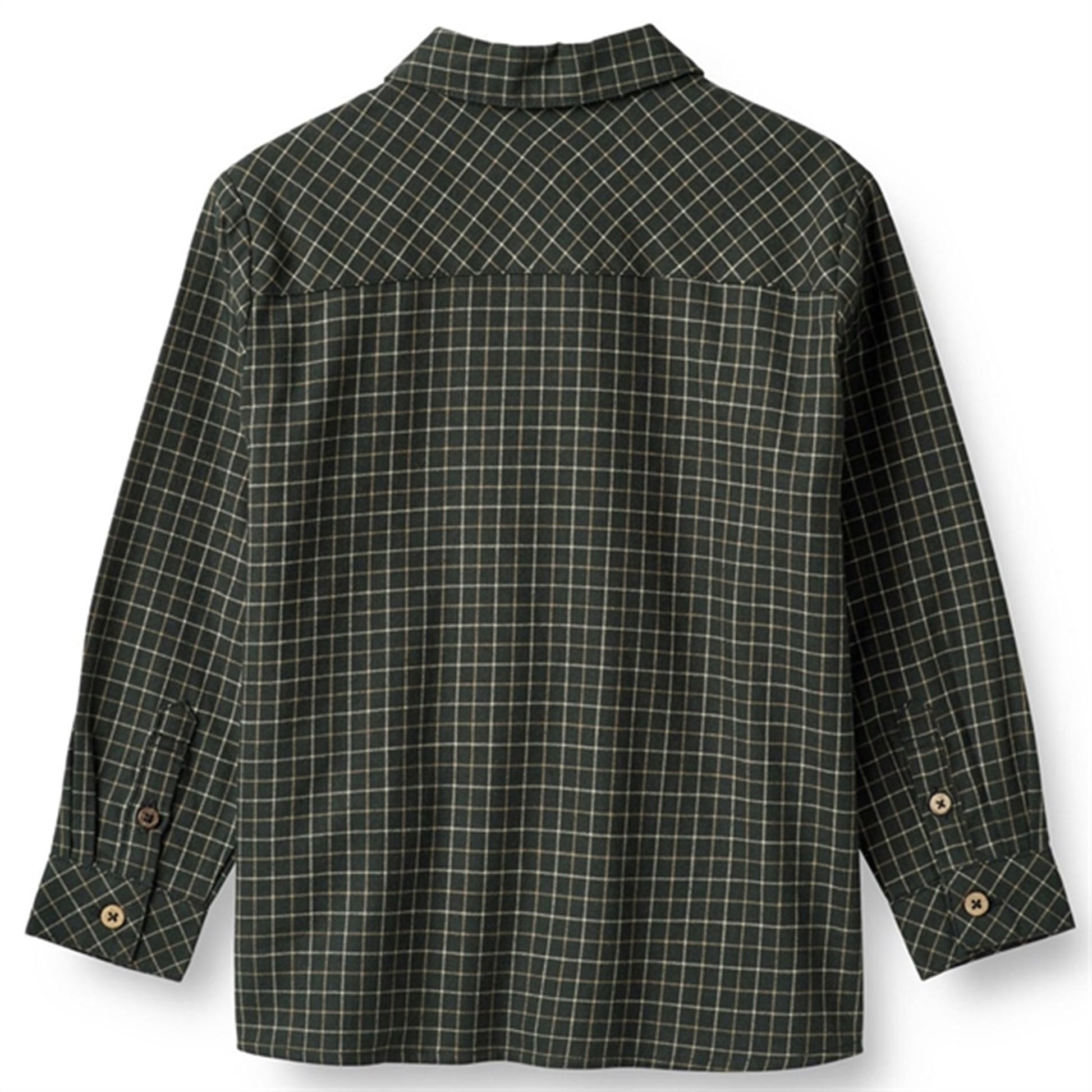 Wheat Black Coal Check Shirt Oscar