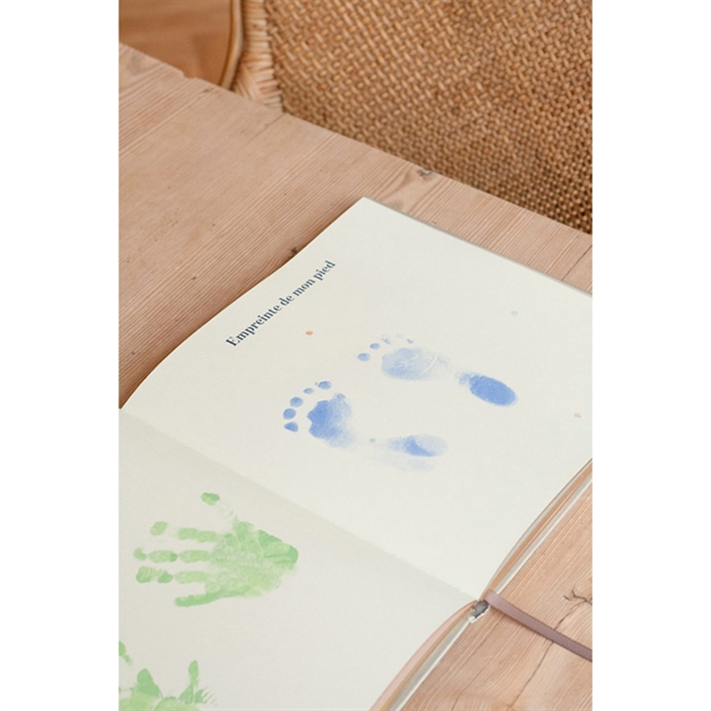 Specialday Hand and Footprint Blue