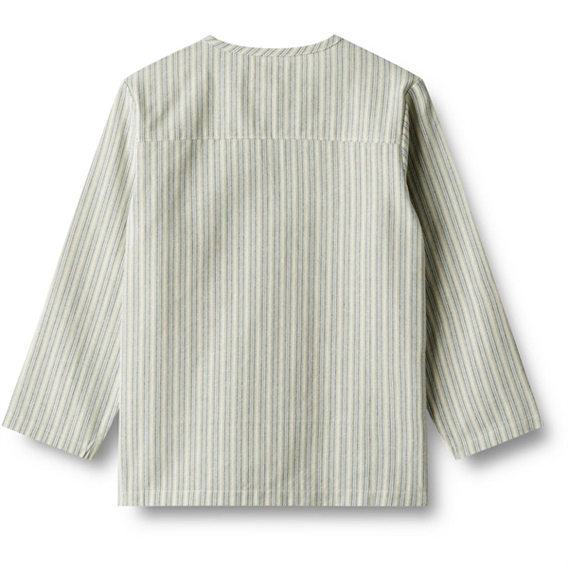 Wheat Aquablue Stripe Shirt Bjørk