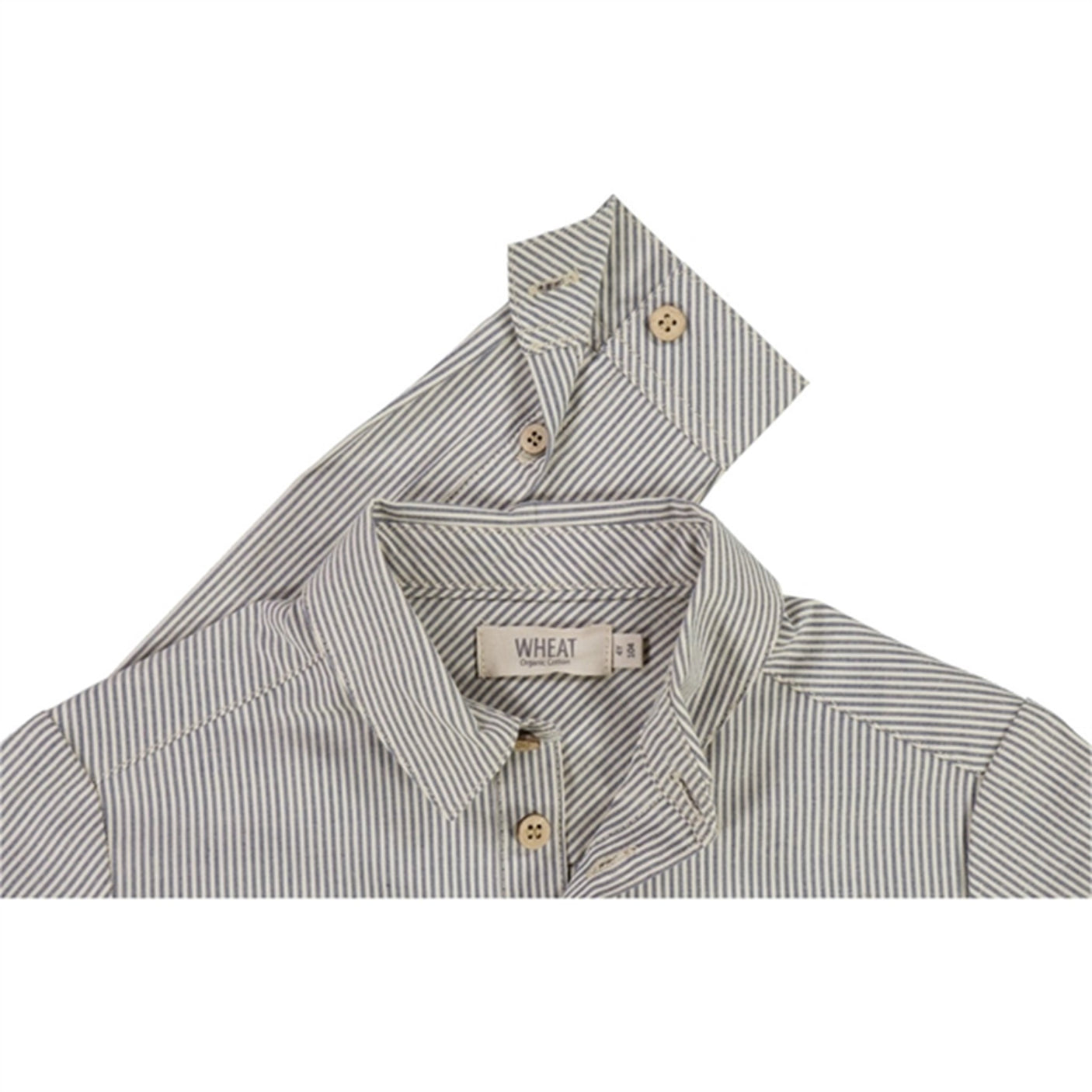 Wheat Classic Blue Stripe Lasse Shirt
