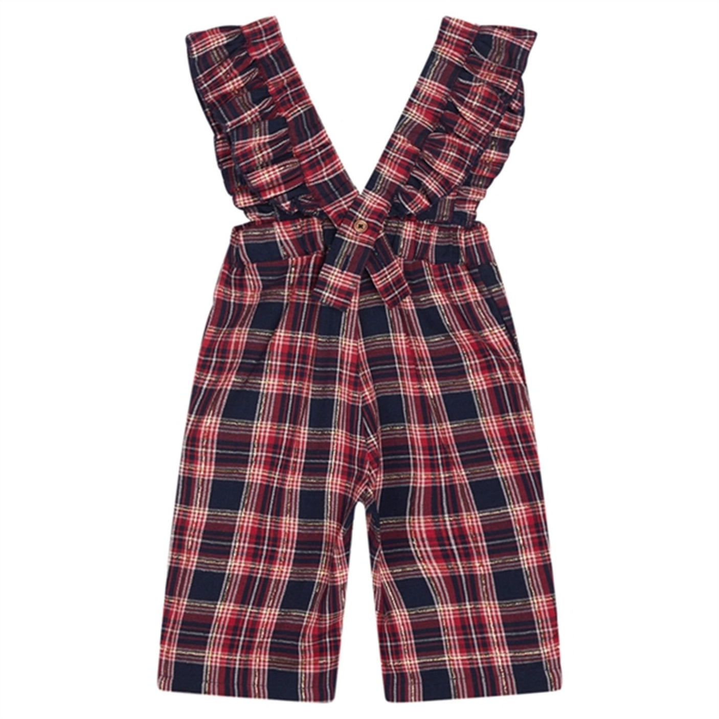 Hust & Claire Mini Teaberry Tia Overalls