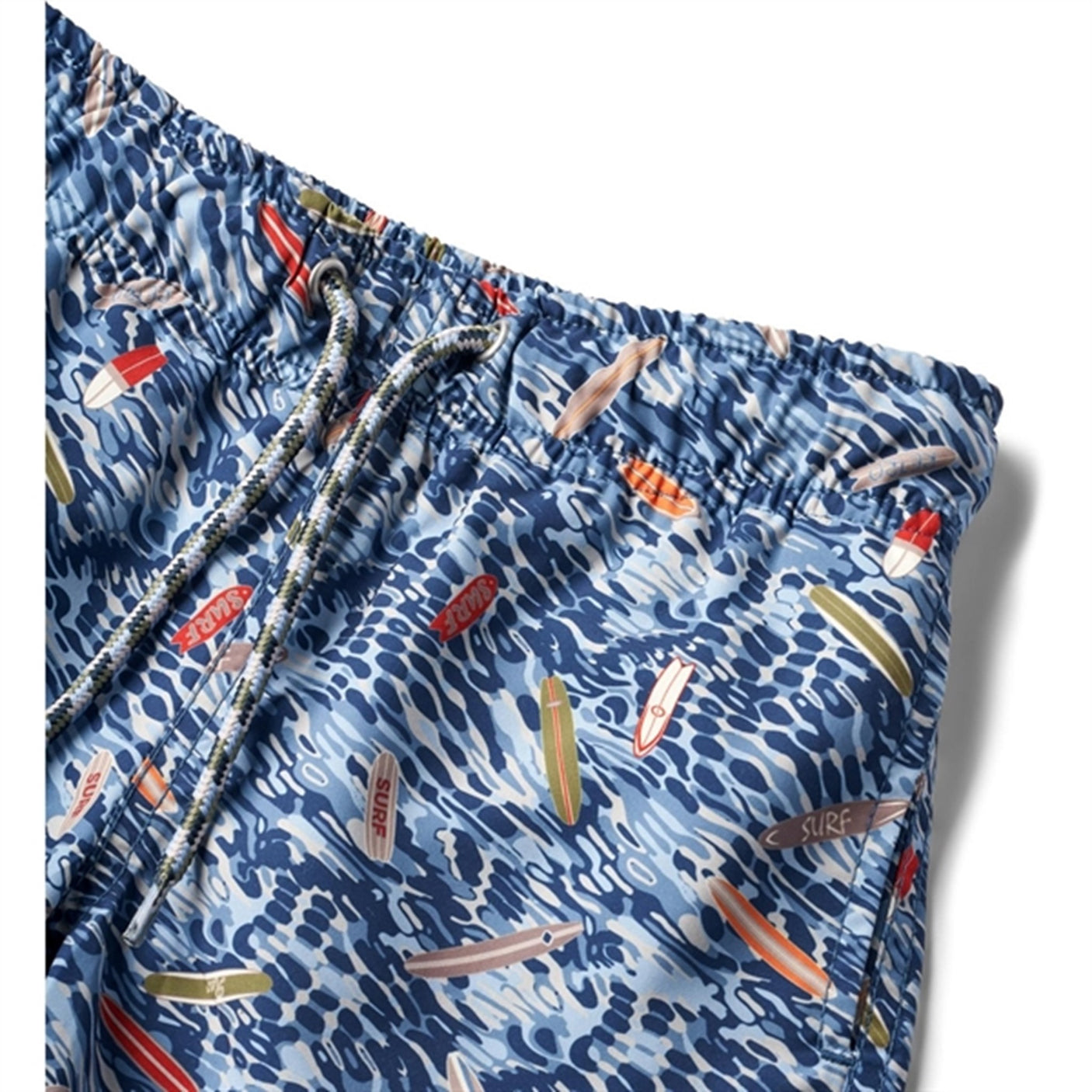 Wheat Indigo Surfboard Swim Trunk Hansi