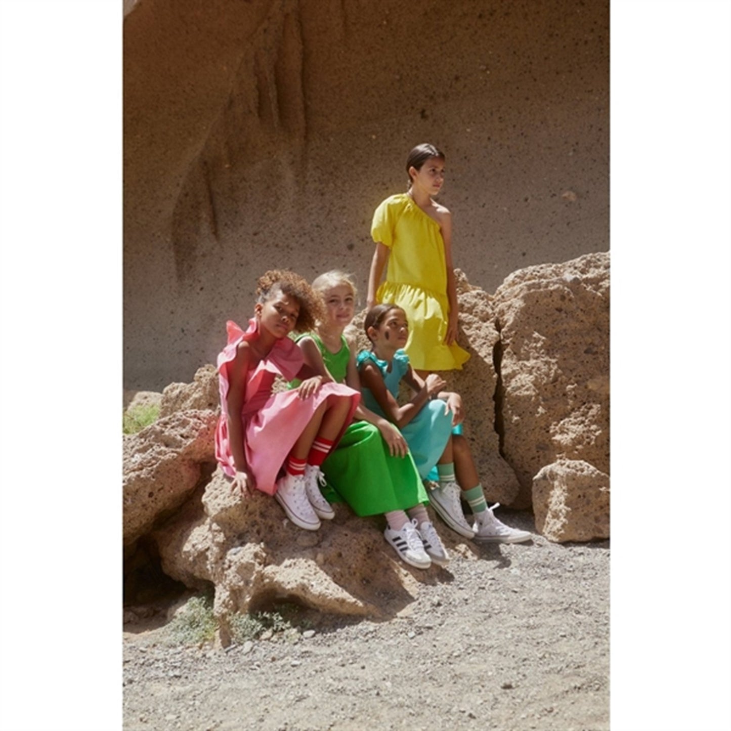 Molo Classic Green Corella Dress