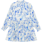 Molo Blue Horses Christy Dress