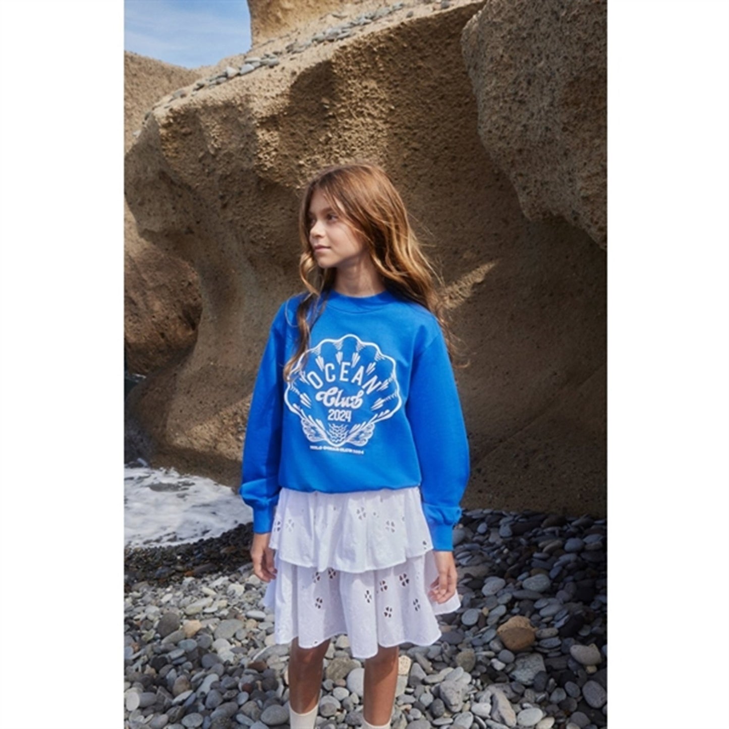 Molo Retro Blue Marge Sweatshirt