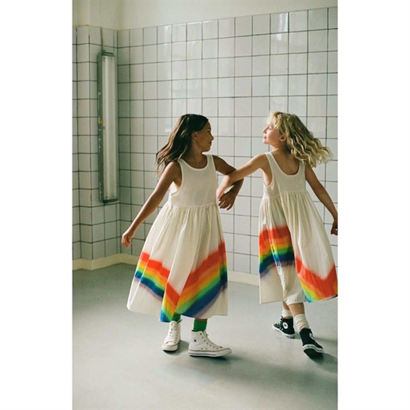 Molo Rainbow Clover Dress