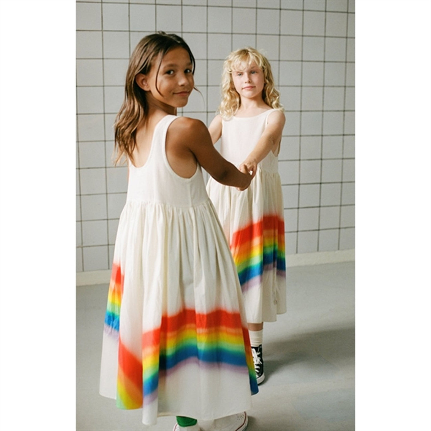 Molo Rainbow Clover Dress