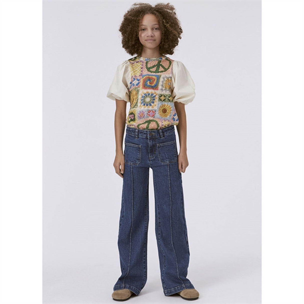 Molo Blue Vintage Adina Pants