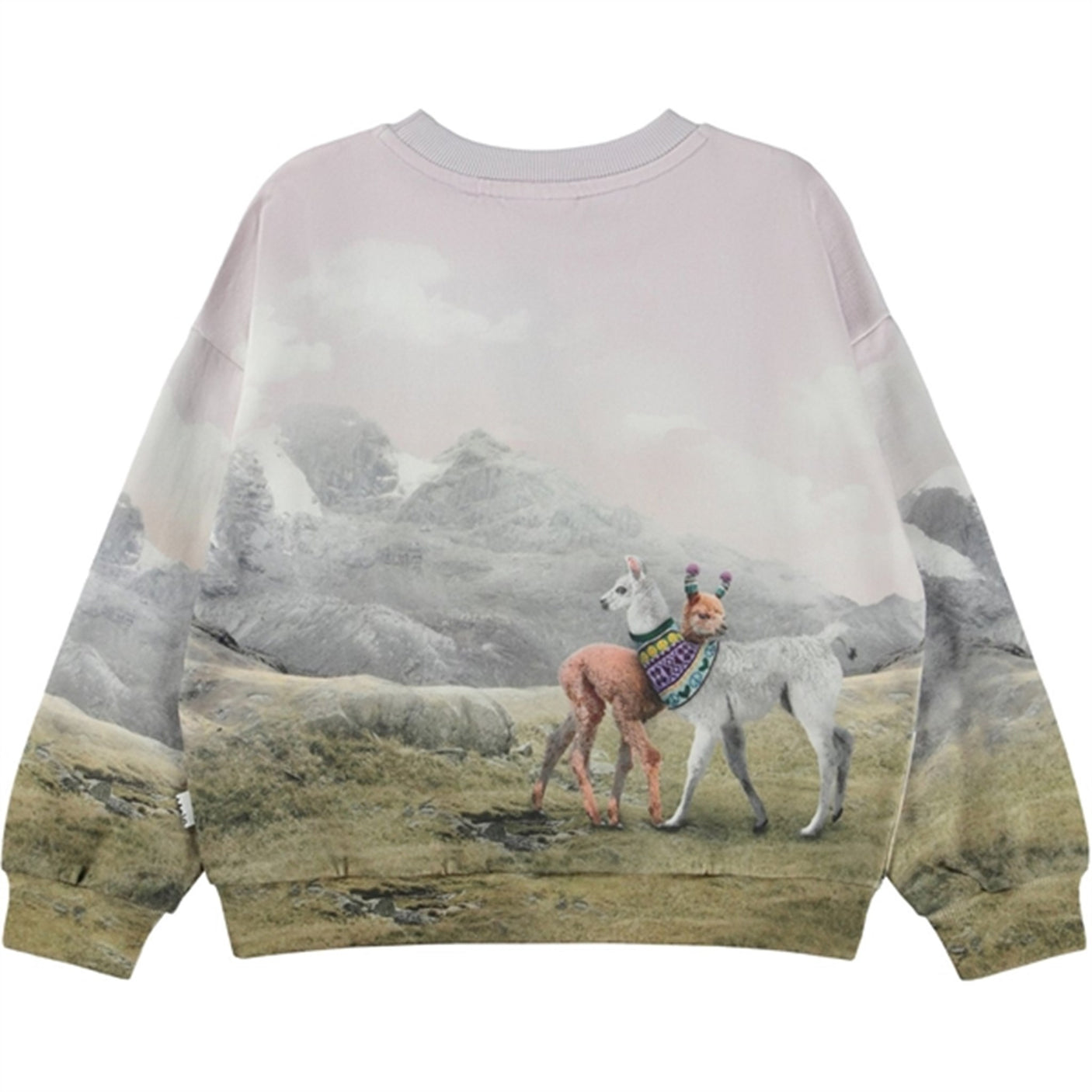 Molo Two Lhamas Maxi Sweatshirt