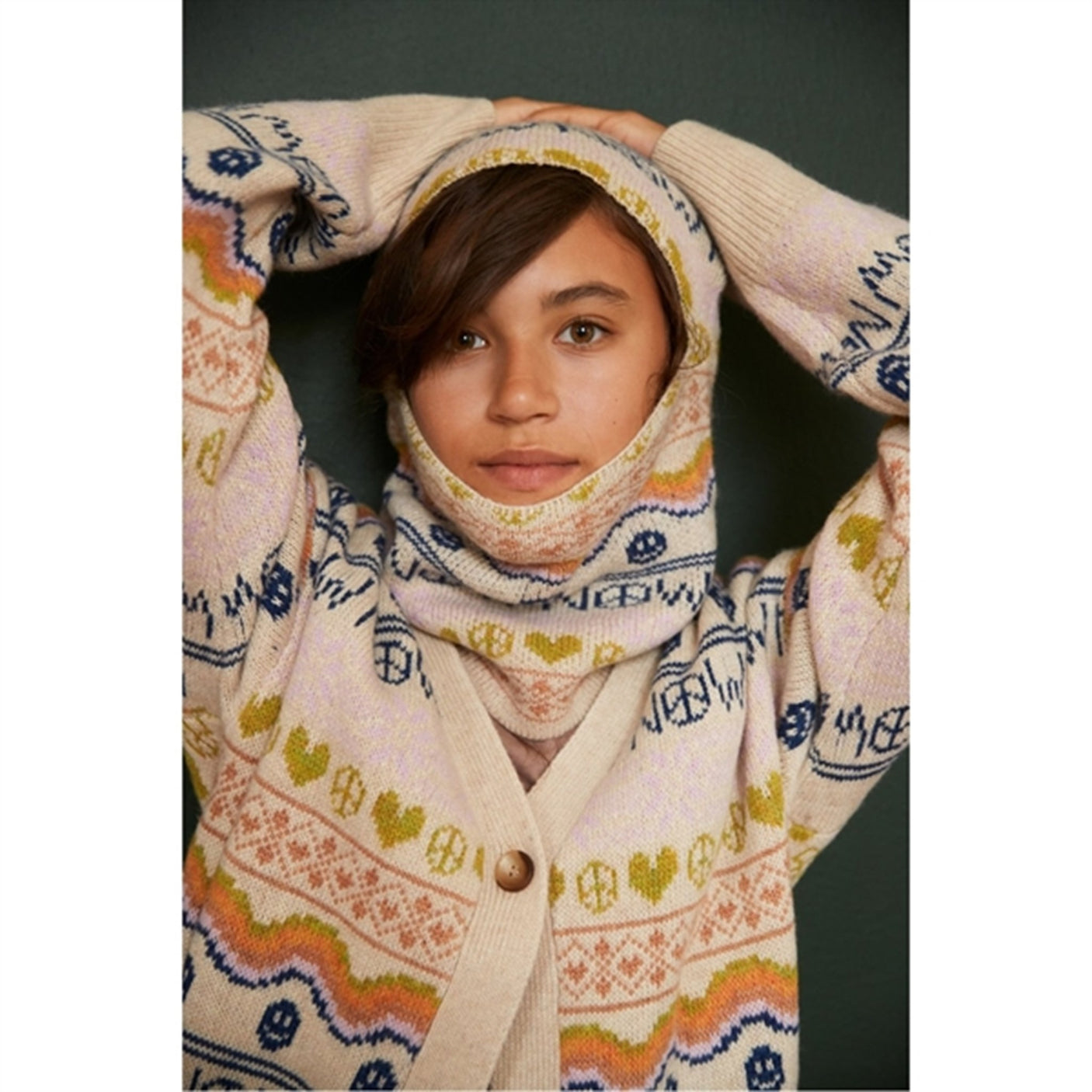 Molo Peace Now Knit Gilly Cardigan