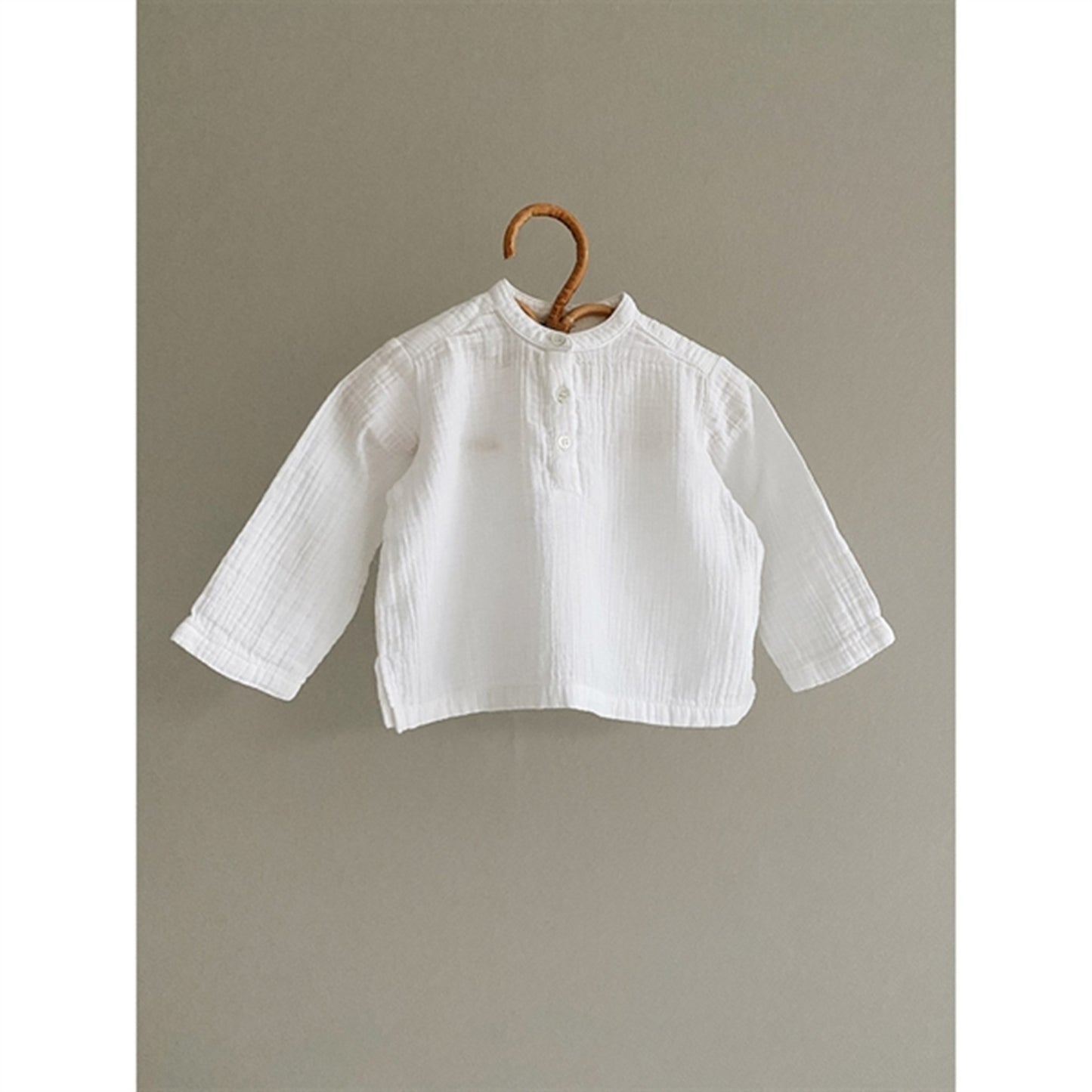 lalaby Natural white Carlo Shirt Baby