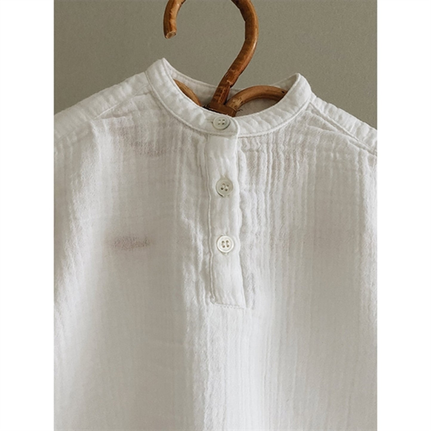 lalaby Natural white Carlo Shirt Baby