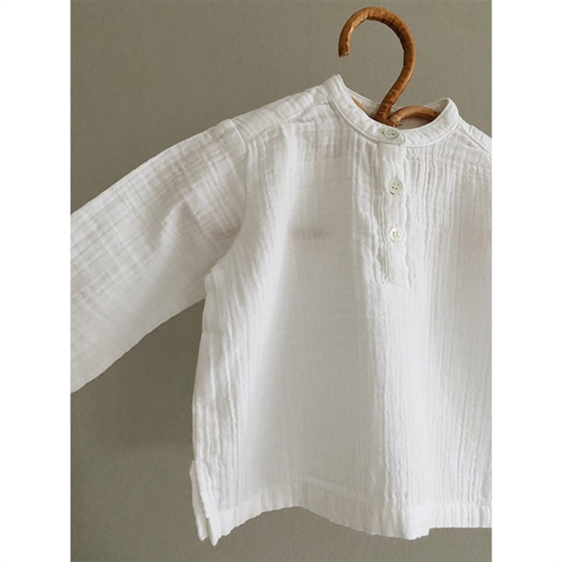 lalaby Natural white Carlo Shirt Baby