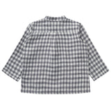 lalaby Elephant Check Carlo Baby Shirt