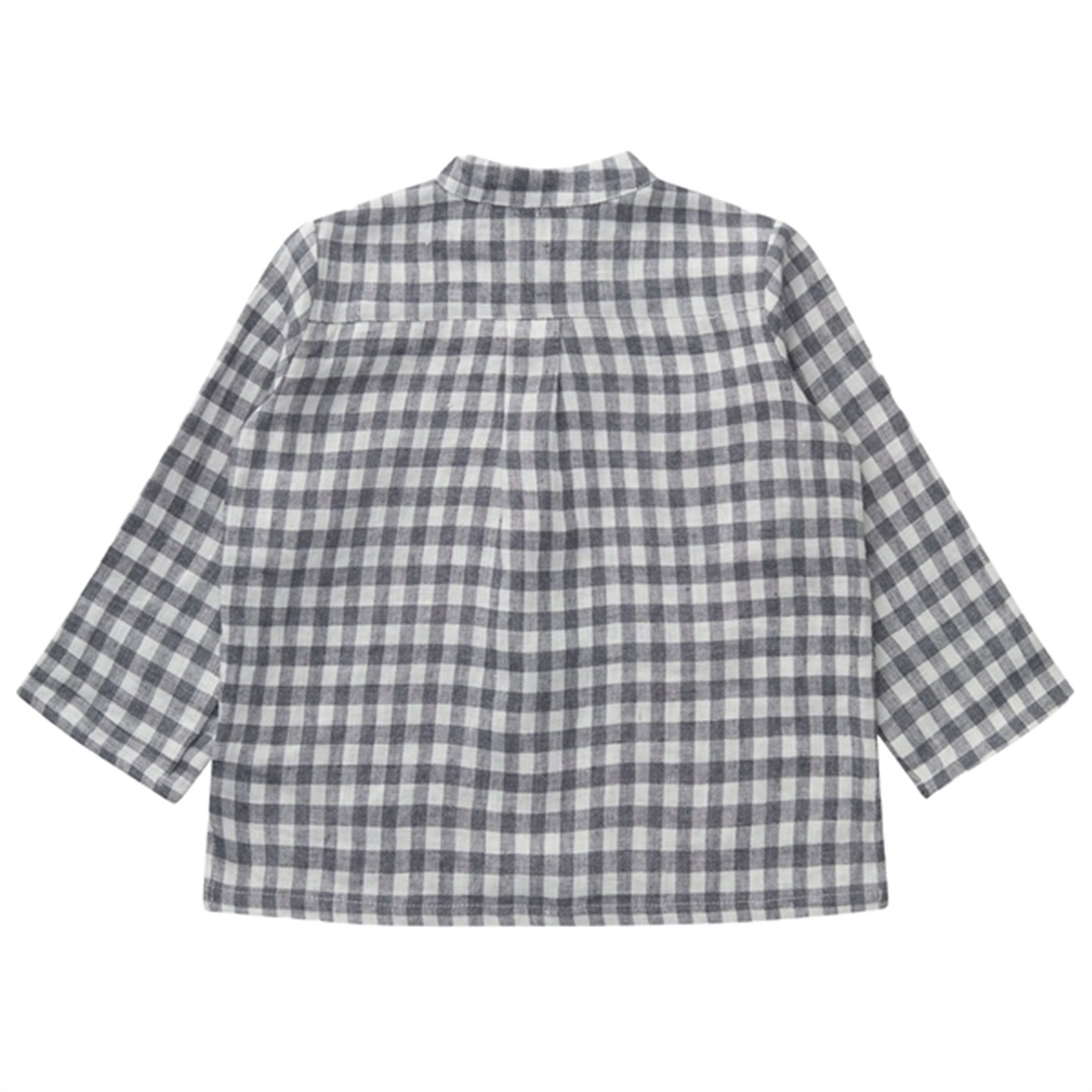 lalaby Elephant Check Carlo Baby Shirt