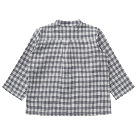 lalaby Elephant Check Carlo Baby Shirt