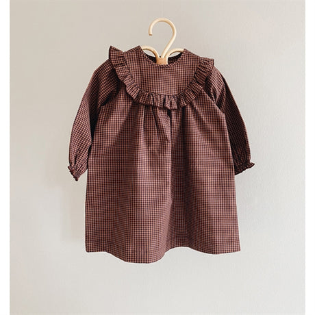 lalaby Indigo Check Noey Dress