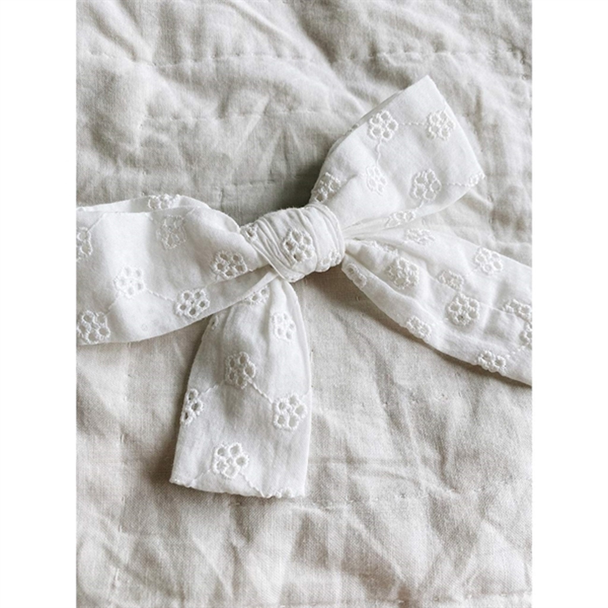 lalaby Natural white Big Hairbow 2
