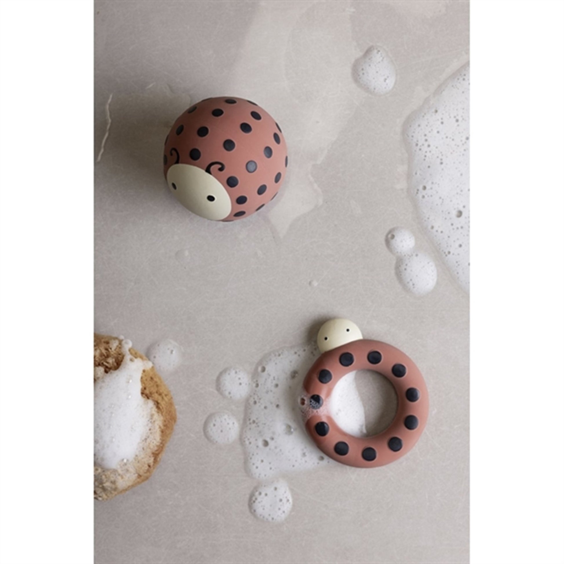 Sebra Bath Toy Ladybug Woodland