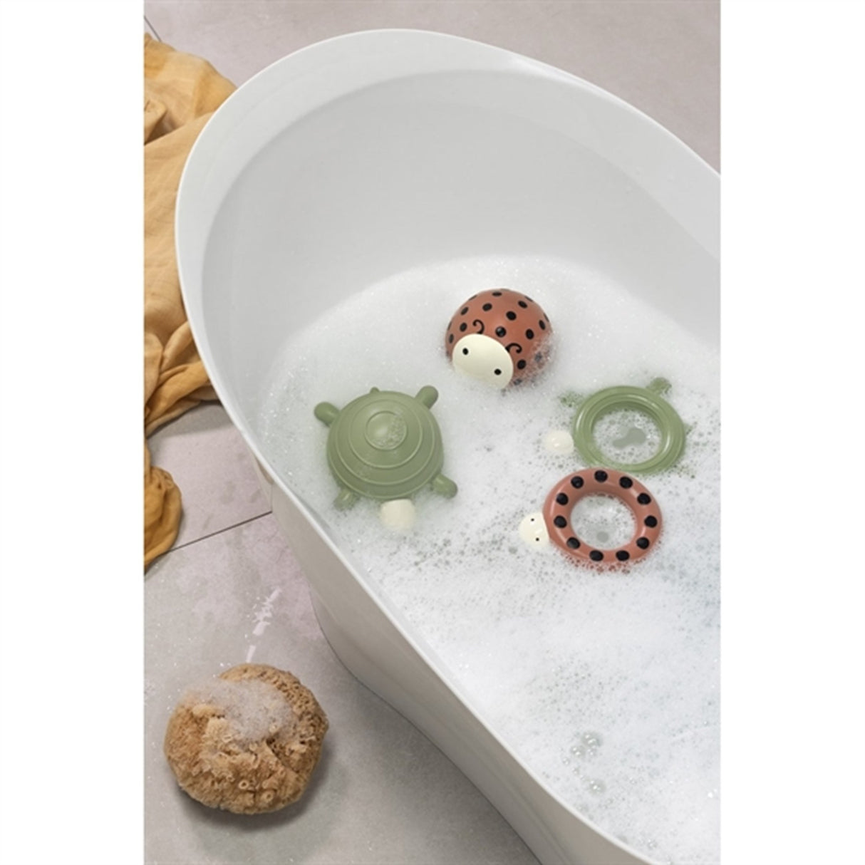 Sebra Bath Toy Turtle Wildlife