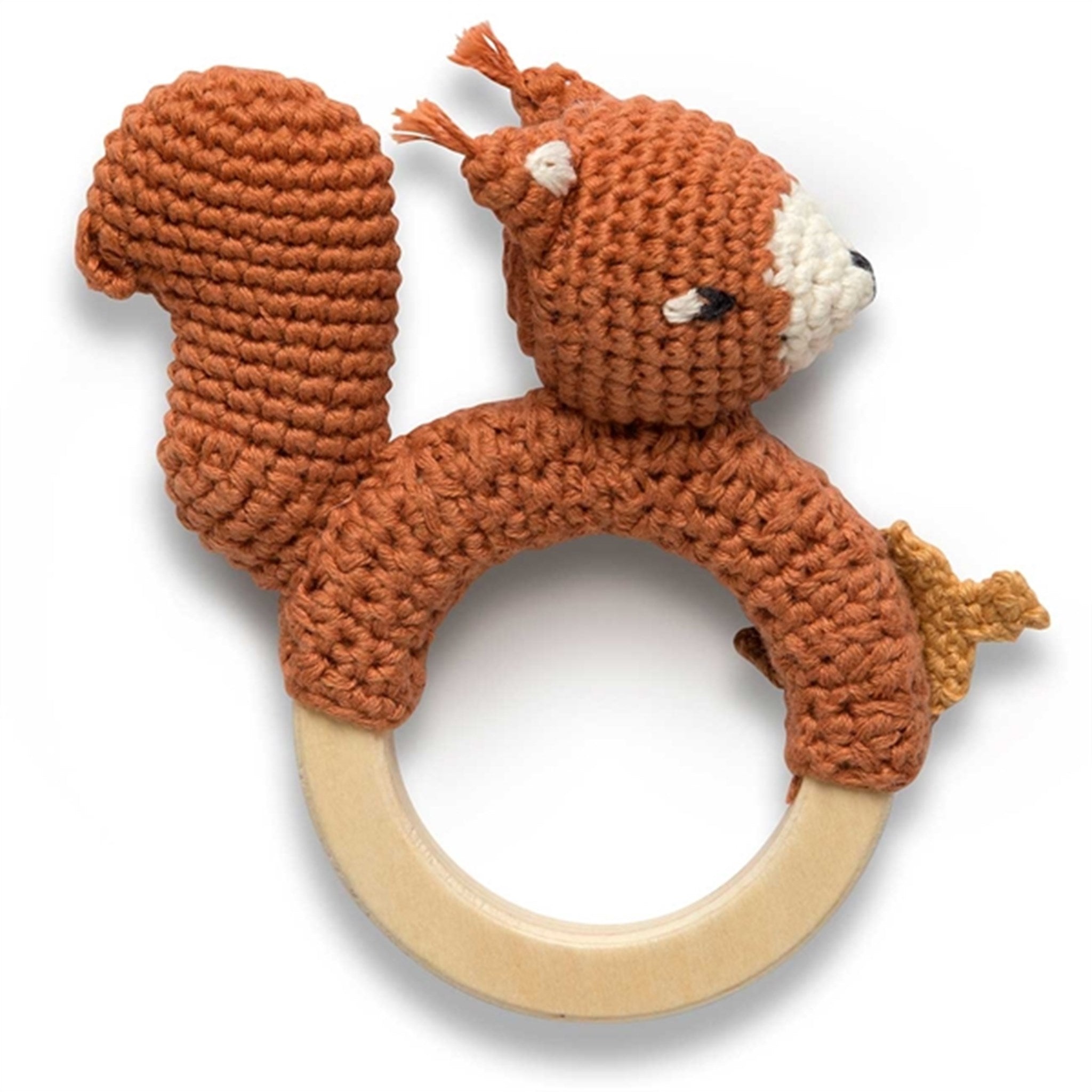 Sebra Crochet Rattle Egern