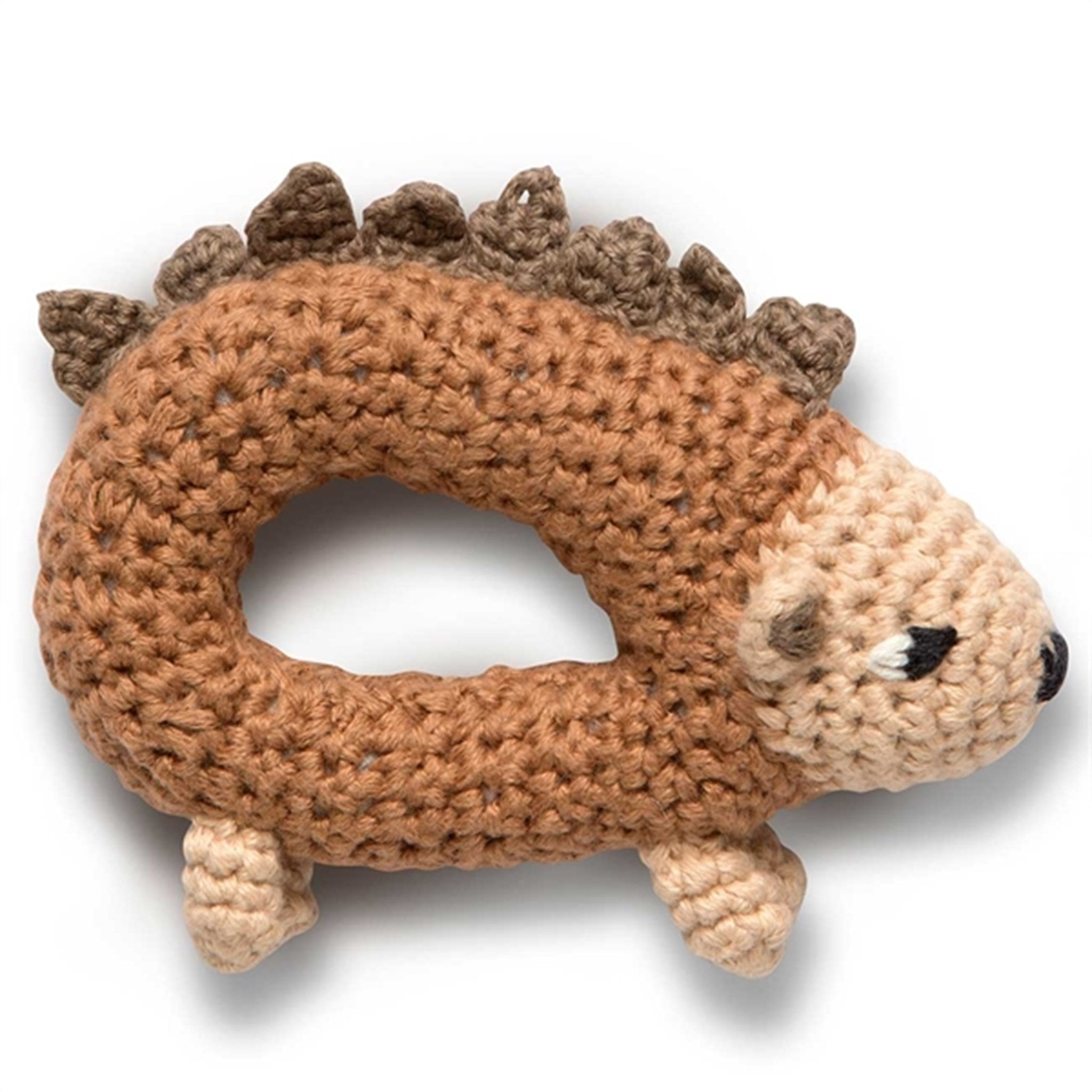 Sebra Knitted Rattle Twilight the Hedgehog