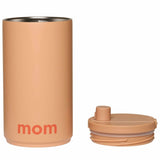 Design Letters Travel Thermo Cup MOM Beige
