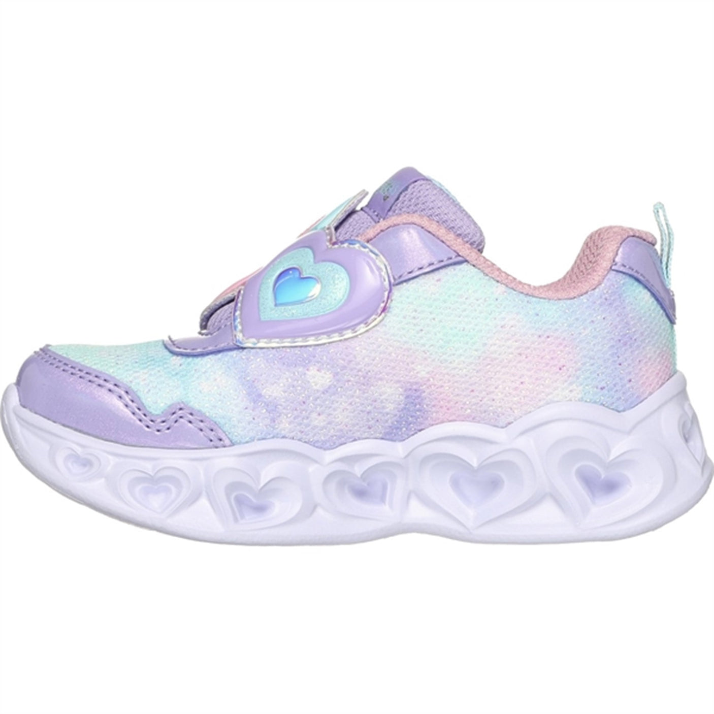 Skechers Heart Lights Heart Top Sneakers Lavender