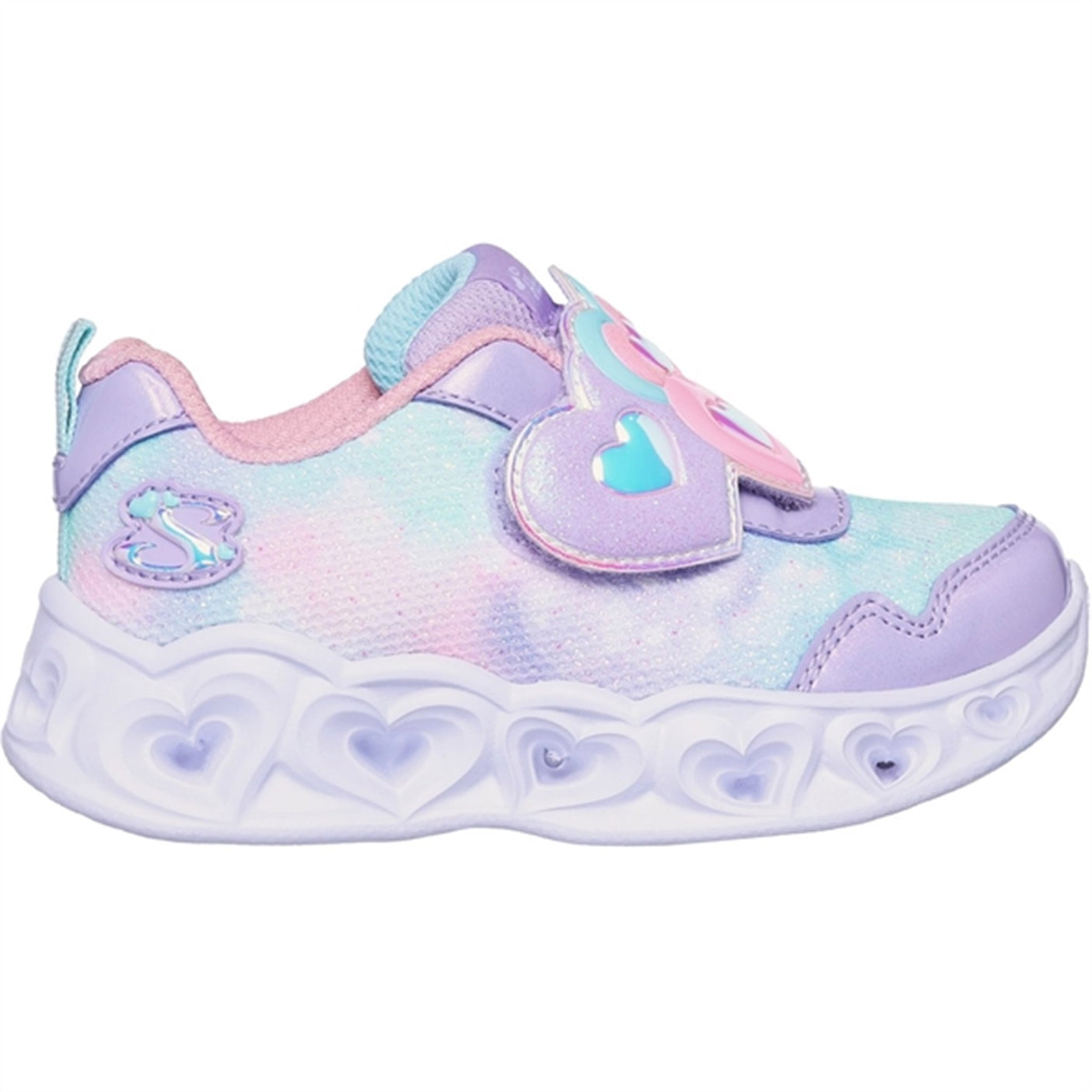 Skechers Heart Lights Heart Top Sneakers Lavender