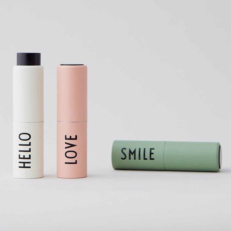 Design Letters Bag Size Hand Sanitizer Dispenser Green Smile