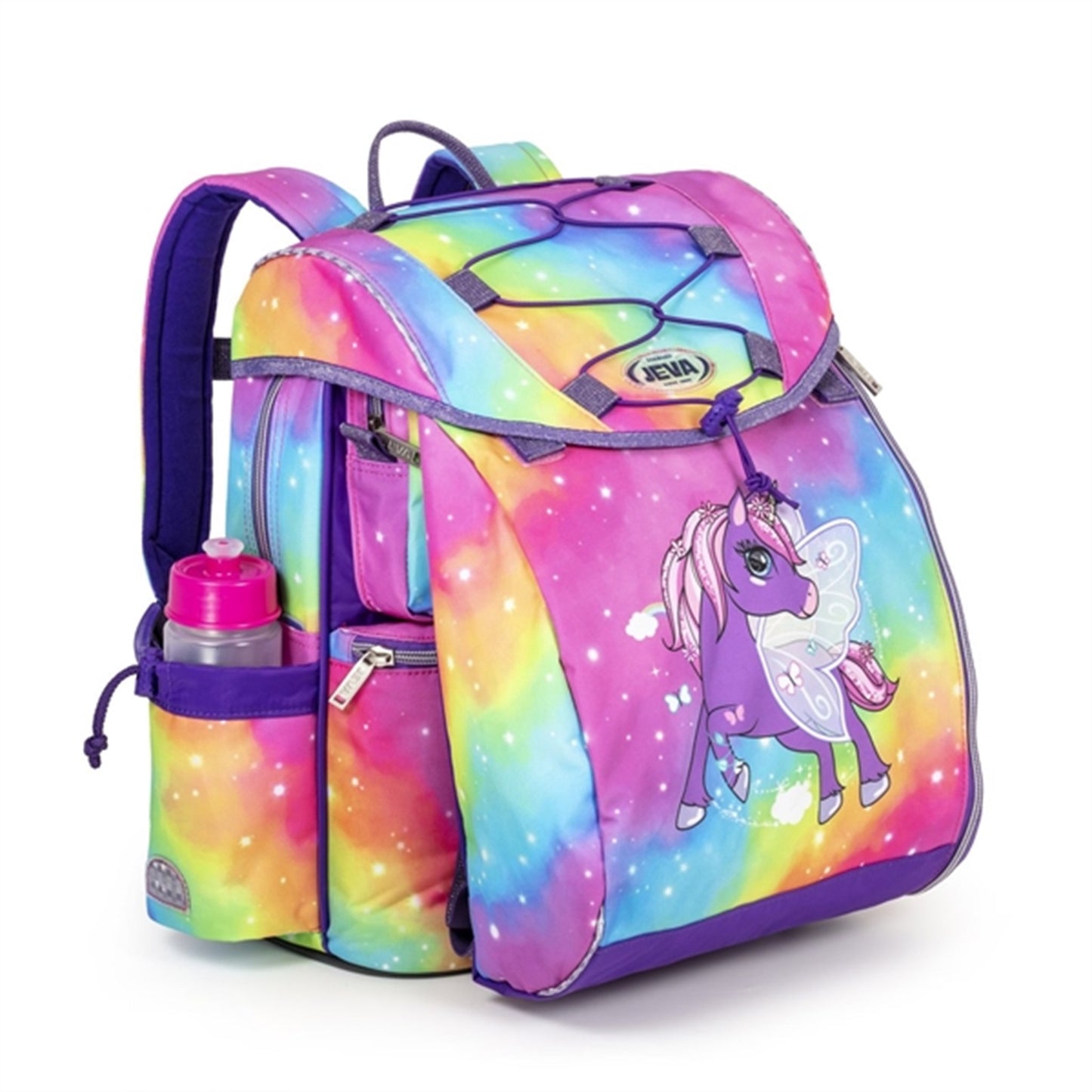 JEVA School Bag Rainbow Alicorn