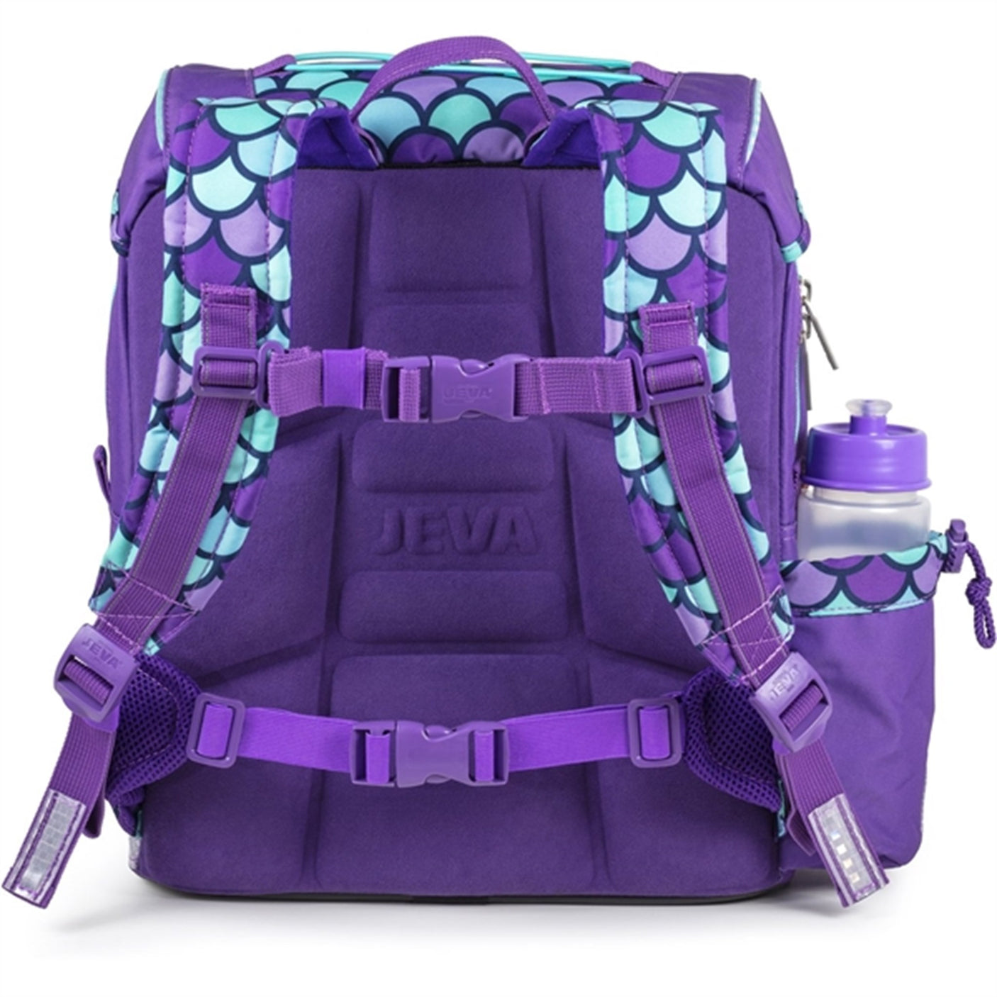 JEVA School Bag Rainbow Mermaid