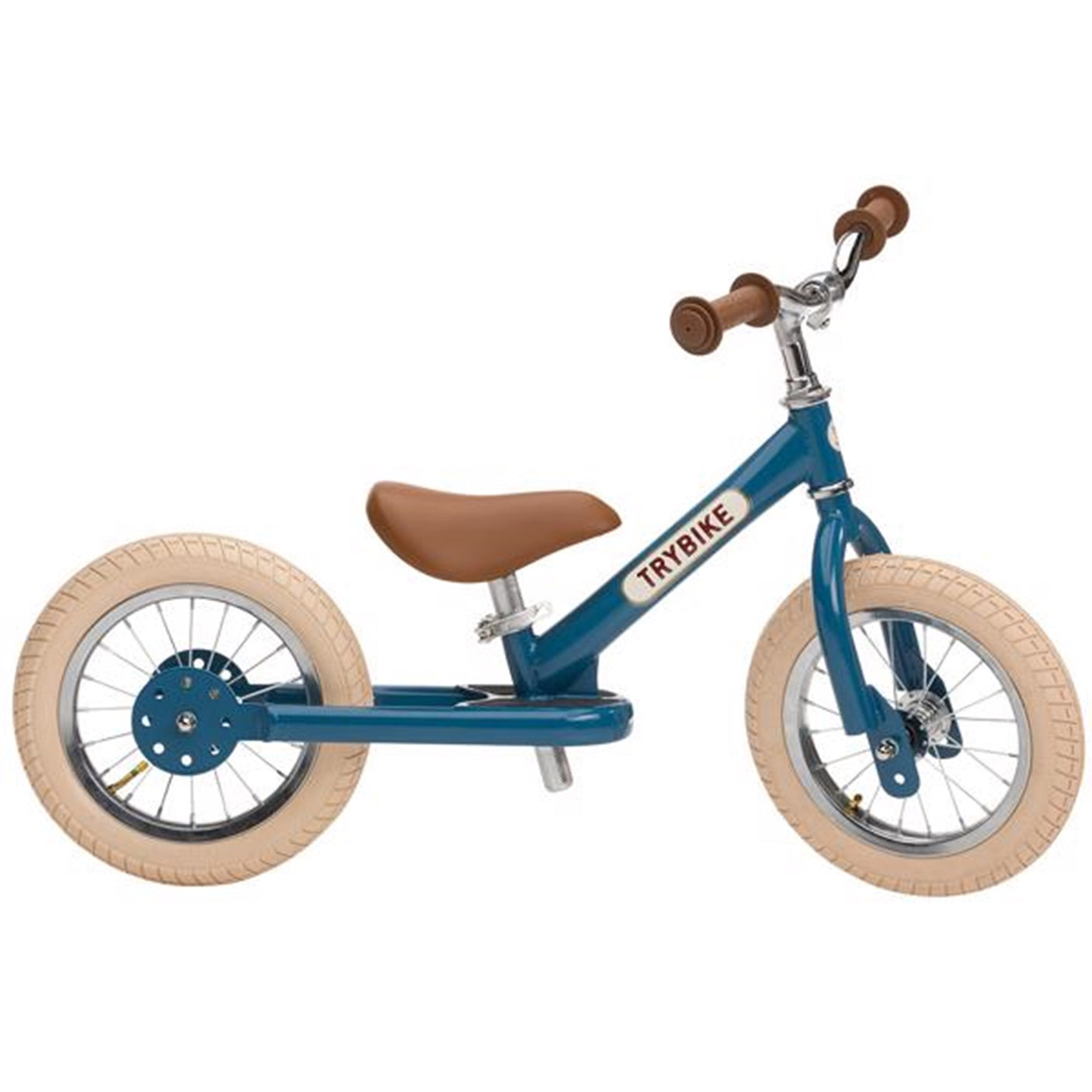 Trybike in Steel 2 Wheels Vintage Blue