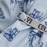 CeLaVi PU Footies w. Fleece Cerulean