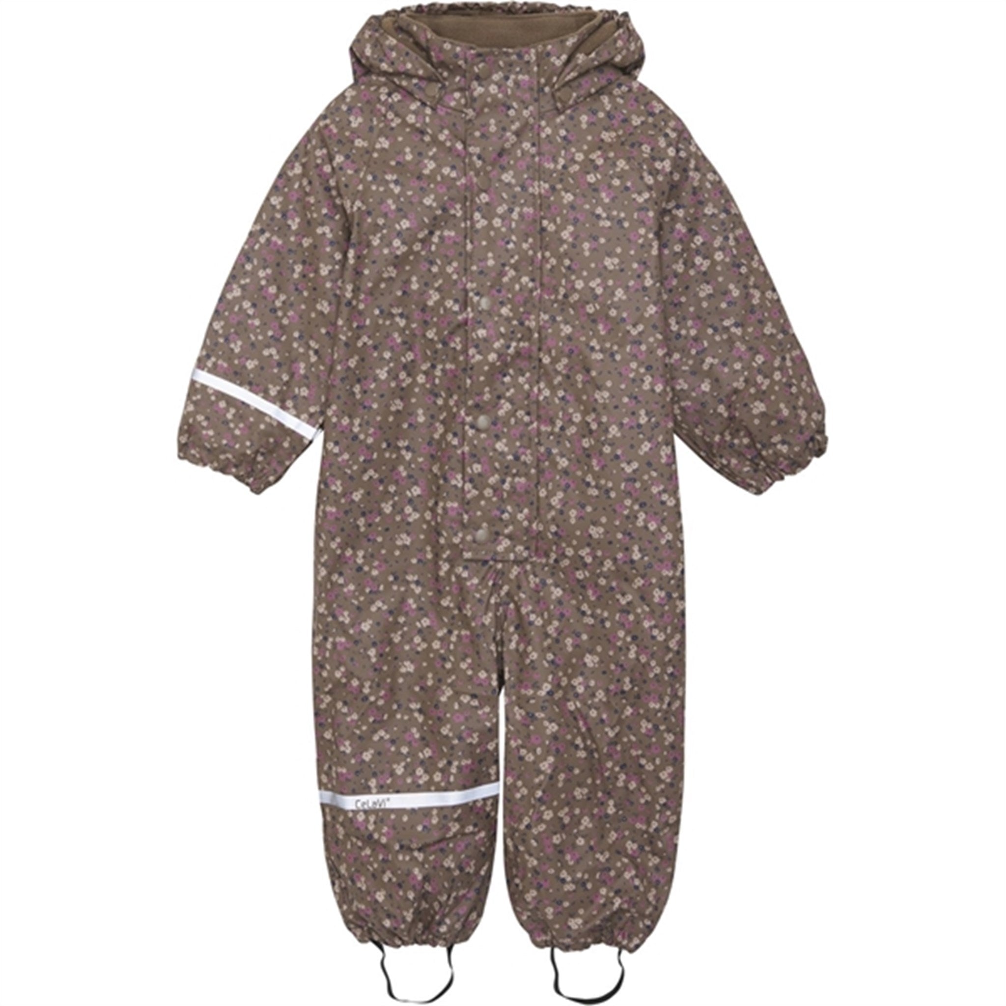 CeLaVi Rainwear Suit w. Fleece Coffee Quartz